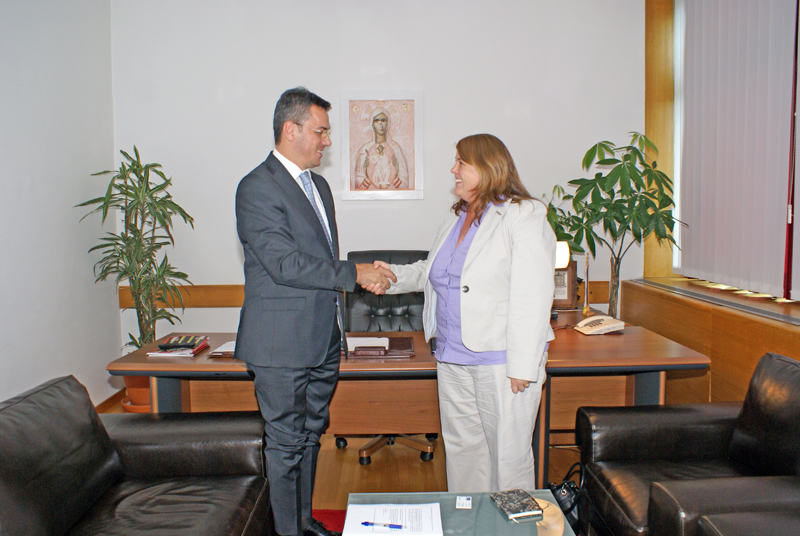 Ognjen Tadić, Speaker of the House of Peoples met with the Head of Council of Europe Office in BiH